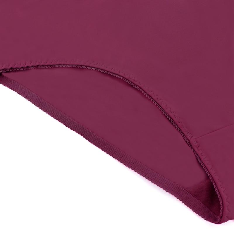 Women Plus Size Panty Comfort Thin Underwear Seamless Simple Plain Panties Briefs 0Xl 1Xl 2Xl 3Xl 4Xl 5Xl