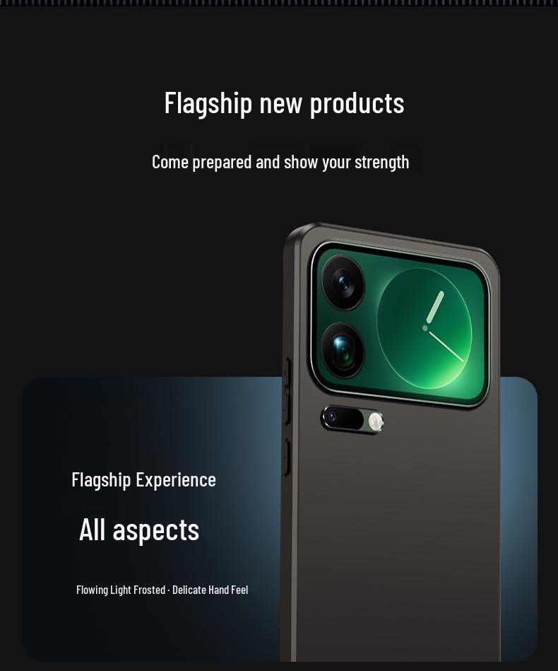 Xiaomi 17 Pro Max Матовый Защитный Чехол для Телефона - Минималистичный, Ударопрочный Дизайн для Мужчин