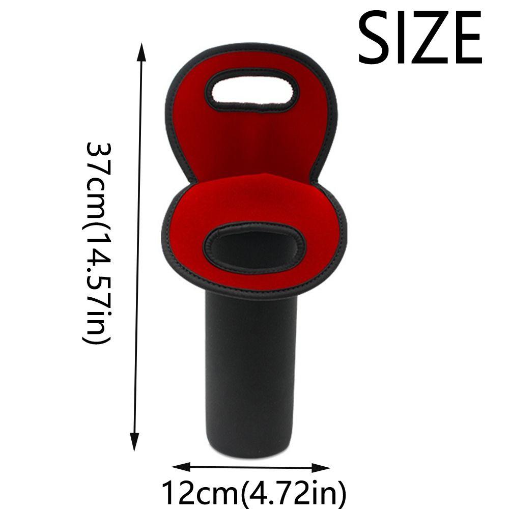 Insulated Beer Cooling Holder with Handle Wine Travel Carrier Simple Wine Carrier Tote Bag  Outdoor