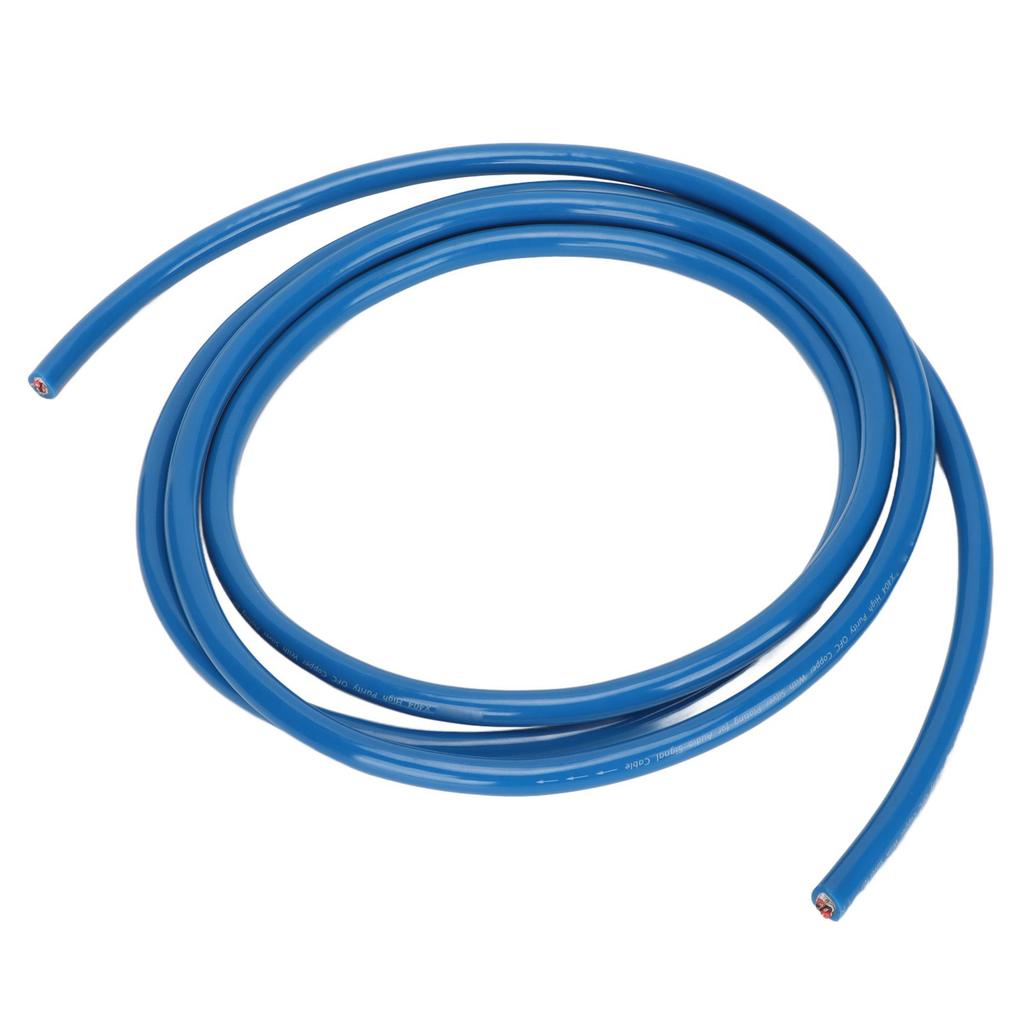 X404 HiFi Bare Wire 2m 6.6ft 4 Cores Silver Plated HiFi RCA XLR Interconnection Speaker Bare Wire for Amplifier CD