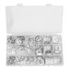 450pcs Metric Crush Washer Durable Washer Assortment Set Portable Flat Washer  Automotive