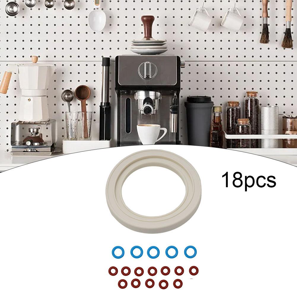 Для Breville Dual Boiler Набор уплотнительных колец для BES920 BES900 BES980 18 шт. Запасные уплотнительные кольца для парового и заварочного бойлеров