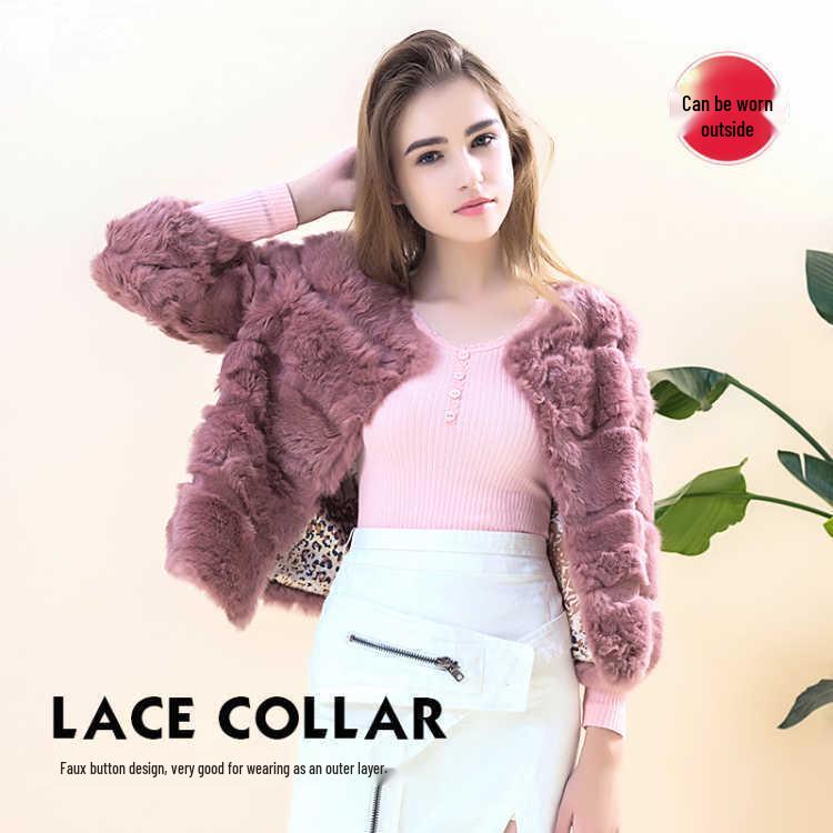 Женский Хлопково-Шерстяной Комплект для Похудения: Полосатые осенние брюки и теплый корректирующий нижний бельевой свитер