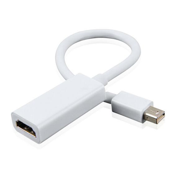 Thunder-Bolt Mini DisplayPort DP To HDMI-compatible Cable Adapter for iMac Macbook Pro Air