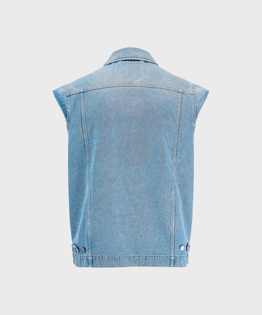Martine Rose (M) Denim Gillet Bleach Blue