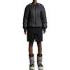 Moncler X Rick Owens Collaboration FW23 Loose Drawstring Casual Shorts Unisex shorts Black I209N8H00001M3675999