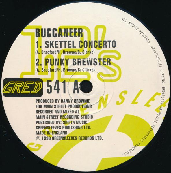 12inch Record BUCCANEER - Skettel Concerto GRED541 Greensleeves Re 1996 UK Reggae, Ska & Dub Used