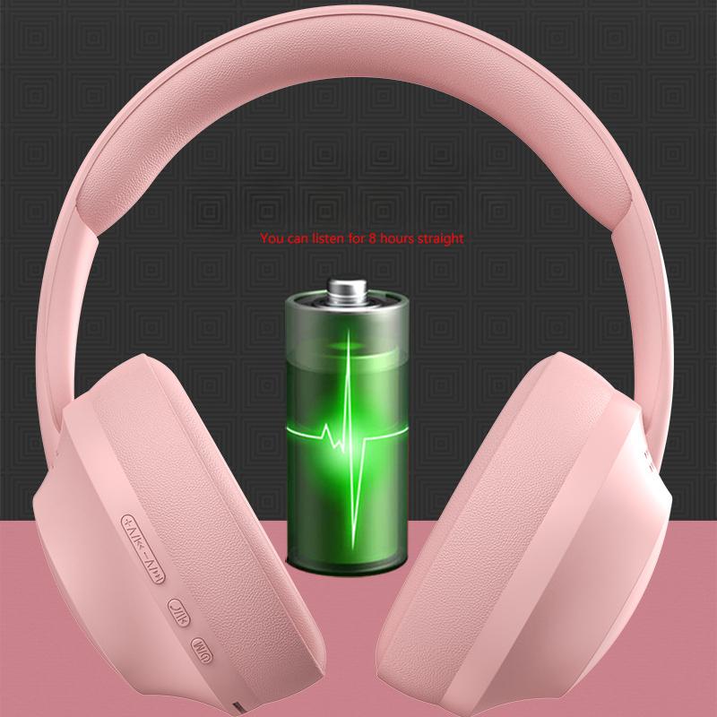P7235 TWS Wireless Headphones Bluetooth Garniture Folding Stereo Headphones and Noise Reduction for Young People