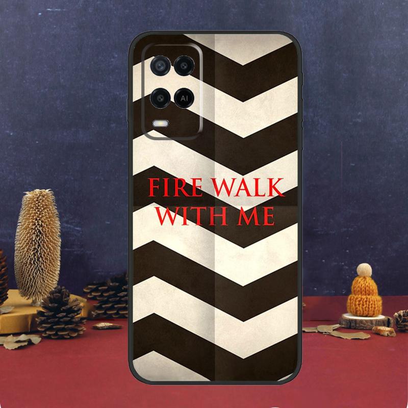 Чехол Fire Walk With Me Twin Peaks для Oppo A5 Pro A6 A15 A18 A38 A58 A78 A98 A54 A74 A94 A17 A57 A80 A60 A40 A16 A76 A96