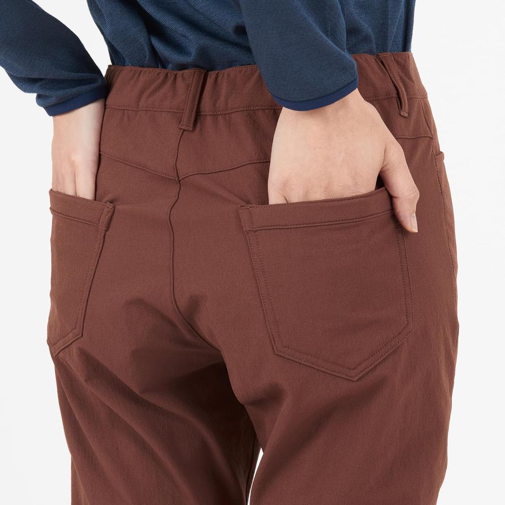 Повседневные брюки Теплые эластичные облегающие брюки II MIV03150 XL [Millet] [Женские] Черный-Нуар (НОВЫЙ ЛОГОТИП)