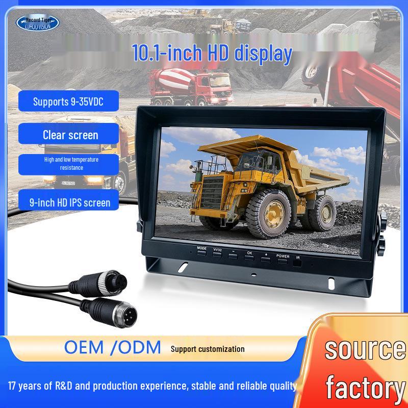10.1-inch HD Night Vision Truck Reversing Camera with In-Car Display