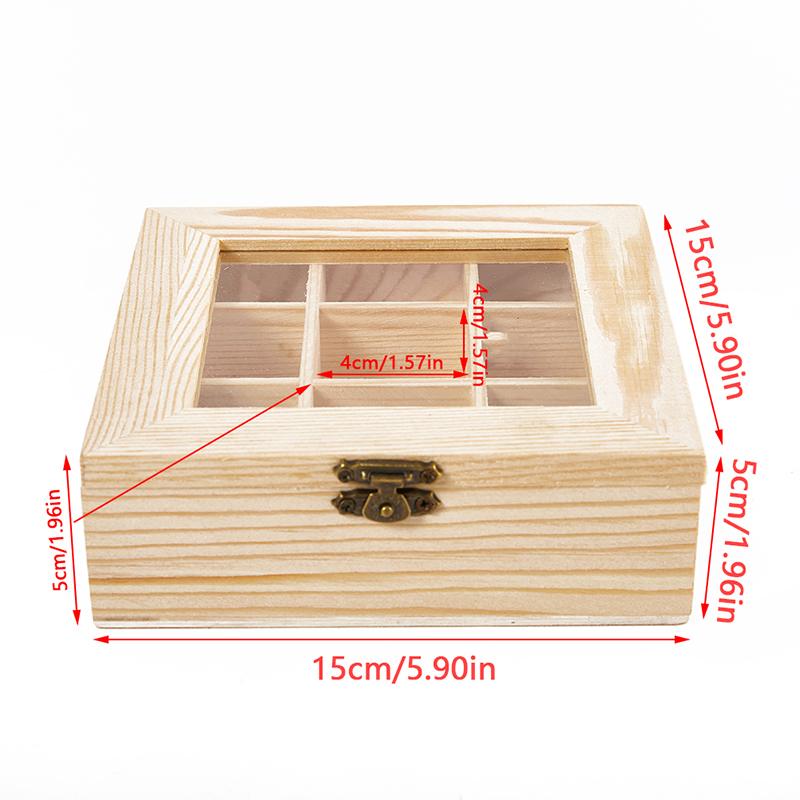 9 отделений, ящик для хранения, органайзер, сумка для сахара, контейнер, коробка для аксессуаров для ювелирных изделий