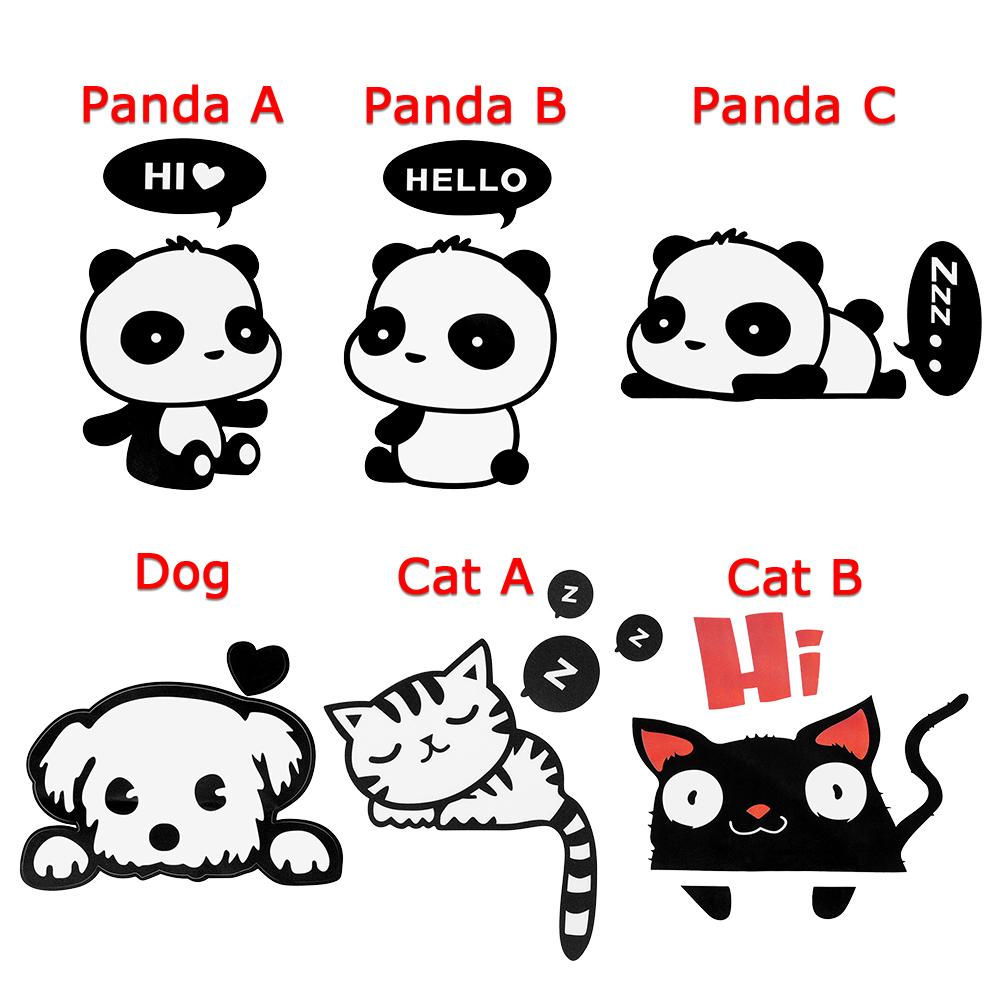 Наклейка Muralist Creative Notebook Спальня Панда Съемная Наклейка На Стену Наклейка Выключатель