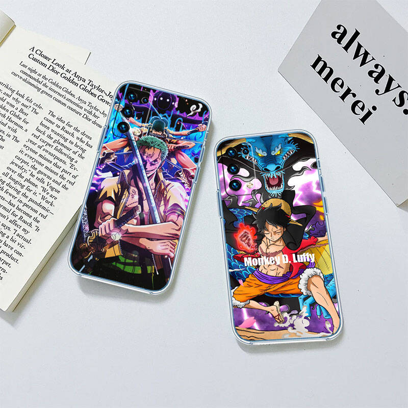MH13 Anime One Piece Phone Case for Motorola Edge 20 30 S30 40 50 Fusion Lite Plus Pro Neo Ultra One Power Action Macro Hyper Vision Zoom