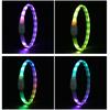 RGB Discolor Glowing Collar For Dogs Large Medium Usb Rechargeable Dog Collar Luminous Led Light Night Safety Pet Accessories