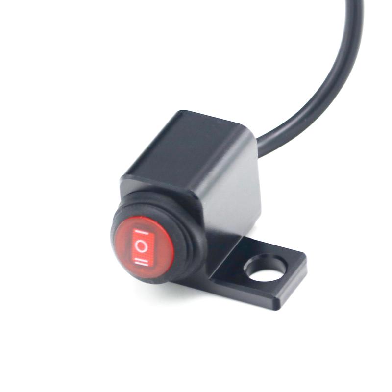 LMoDri мотоциклетные переключатели с ЧПУ, водонепроницаемый переключатель включения, выключения, переключатель управления рулем, дальний ближний свет, винт противотуманных фар