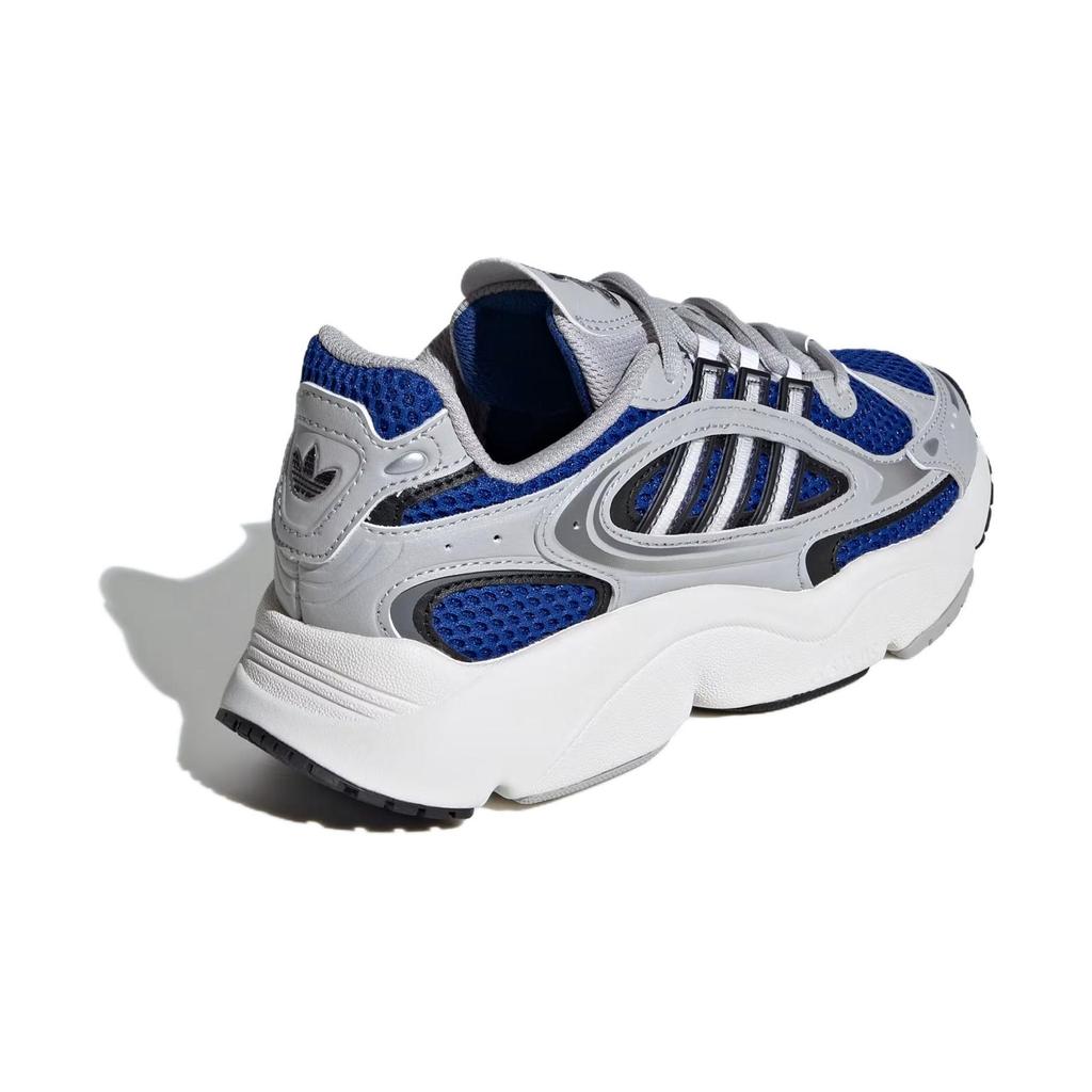 Adidas Ozmillen J Grey Royal Blue Kids Sneakers Grey-Two Core-Black ID0695
