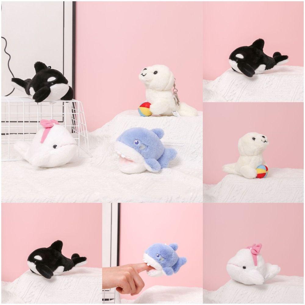 Акула Животное Белуга Плюшевый брелок Морское животное Косатка Плюшевый брелок Косатка Дети Игрушка Подарки