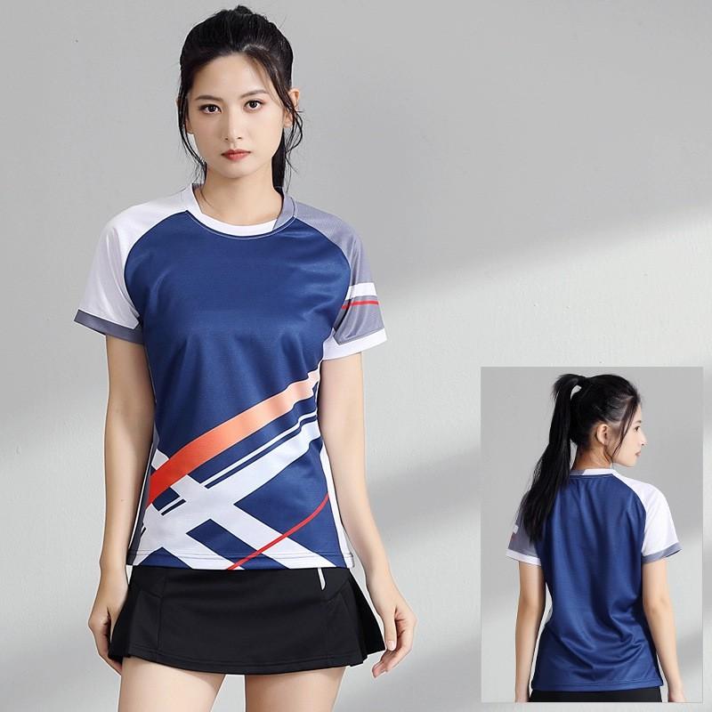 Men Women Quick Dry Sport Set Badminton Tennis Volleyball Training Competition Team Uniform