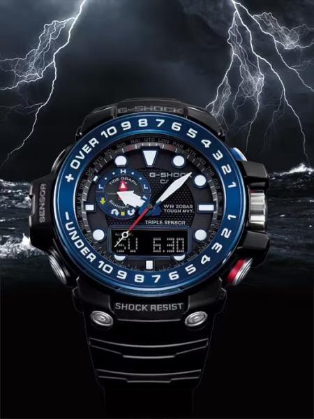 Casio MASTER OF G SEA GULFMASTER Часы G-SHOCK, GWN-1000B-1BJF Мужские