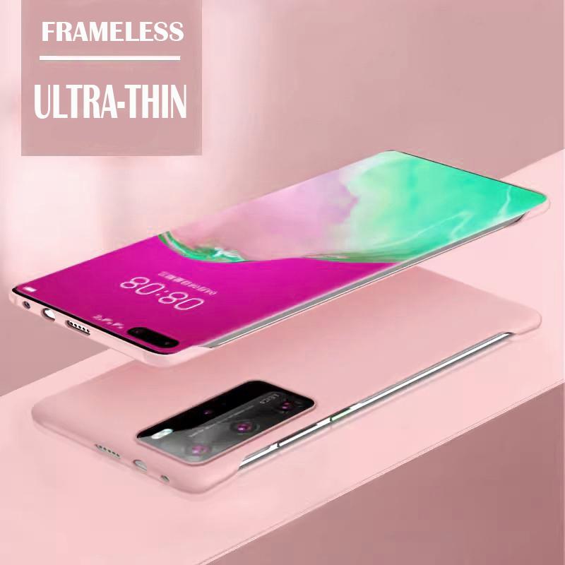 Твердый чехол-накладка из ПК цвета конфет без рамки для Huawei P50 Pro Coque p50Pro противоударный ультратонкий чехол