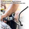 Radiator Hose Engine Reservoir Hose No.17127624676 for BMW 320i 2013-2016 for BMW 328i 2012-2016 Rubber Black Good Sealing
