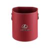 For Lexus RX NX LX ES GS IS UX etc Car Trash Can Waterproof with Lid Leakproof Leatherette Waste Bin AEN1