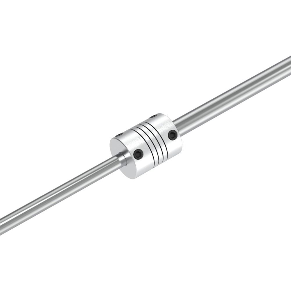 1Pcs D19xL25 Flexible Shaft Coupling Aluminum Alloy Motor Shaft Coupler for CNC Machine 3D Printer