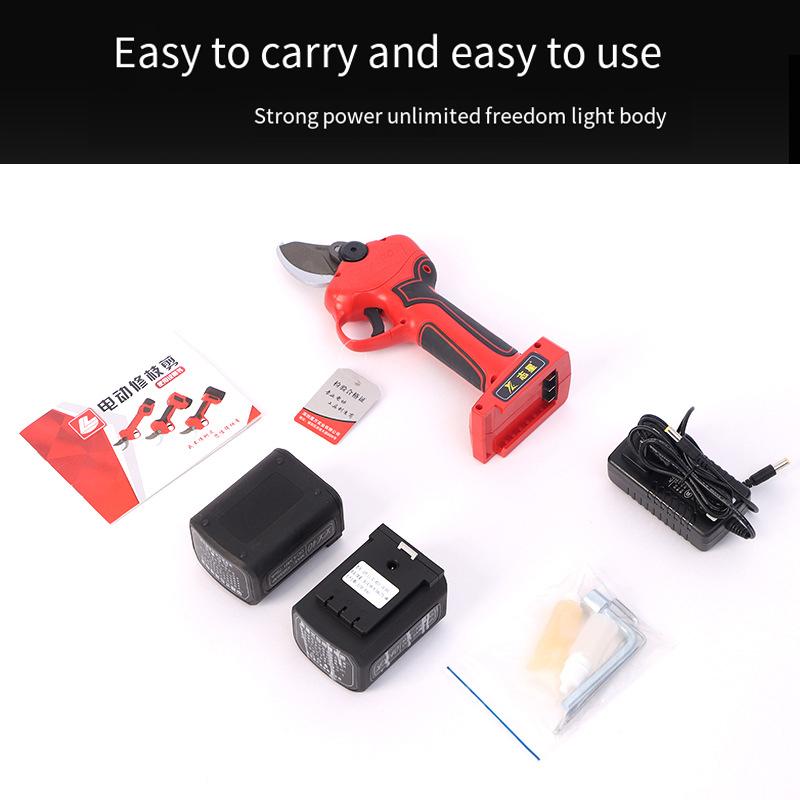 Electric Fruit Tree Shears Electric Pruners Gardening Shears Rechargeable Lithium Electric Garden Pruning Shears