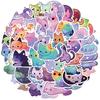 Colorful Starry Sky Cat Graffiti Stickers Decor For Guitar Notebook Luggage Diy Waterproof Decals Wholesale
