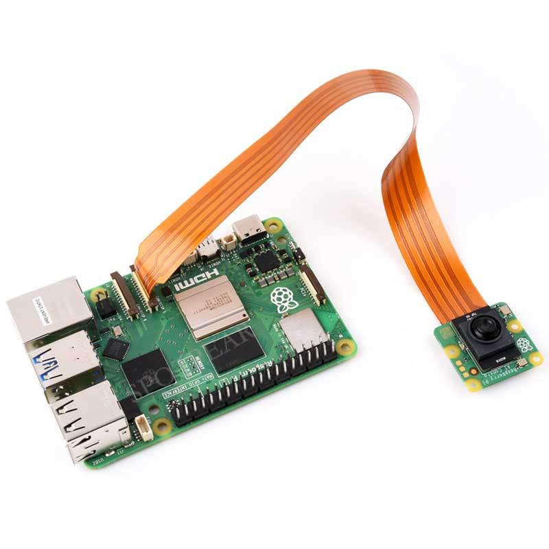 Оригинальная AI-камера Raspberry Pi с сенсором IMX500 и RP2040, 12 МП