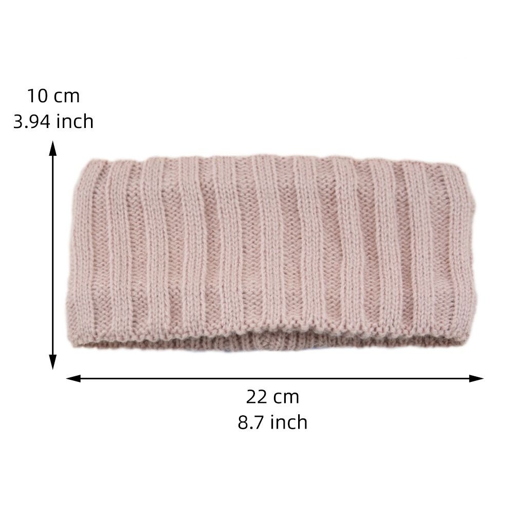 Solid Color Headwear Warm Ear Protection Hair Band New Hairband