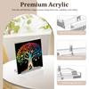 Acrylic Book Display Transparent Desktop Showcase Holder Sleek and Modern Clear Easel for Vinyl Record Book Photo Frame Ornament