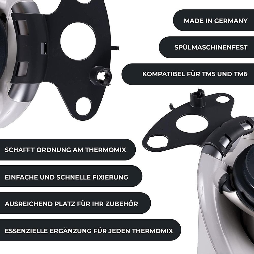 Многофункциональный держатель для аксессуаров Вмещает до 5 аксессуаров Для Thermomix Подходит для TM5 и TM6