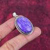 Charoite Handmade Gemstone Pendant, 925 Solid Sterling Silver Pendant Antique Jewelry, For Engagement Gift