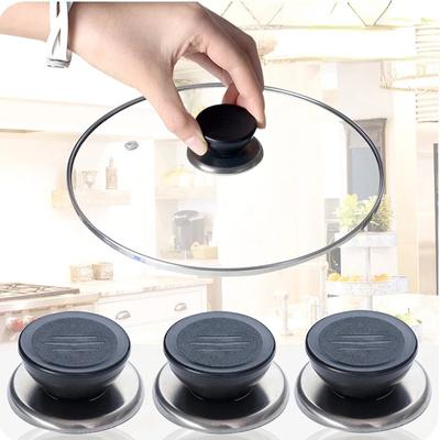 2 шт. крышка кастрюли из нержавеющей стали с противоожоговой ручкой