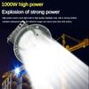 220V Public Square Searchlight IP65 Waterproof Construction Site Illumination Lamp High Brightness LED Tower Pendant Lamp