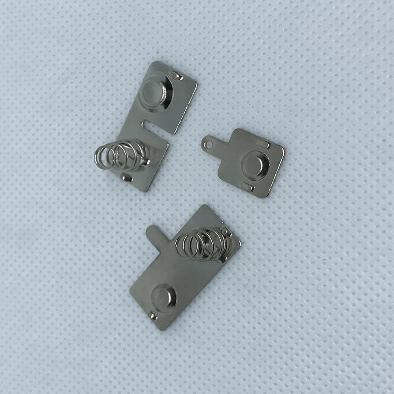 100 шт./компл. батарейка типа Aa или Aaa, пружина 7, нет. Положительные и отрицательные контакты Аккумуляторная шрапнель