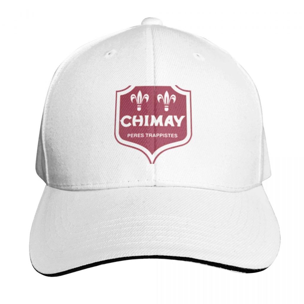 Chimay T Baseball Cap Snapback Flat Bill Strapback Dad Hat Six Panel Structured Crown