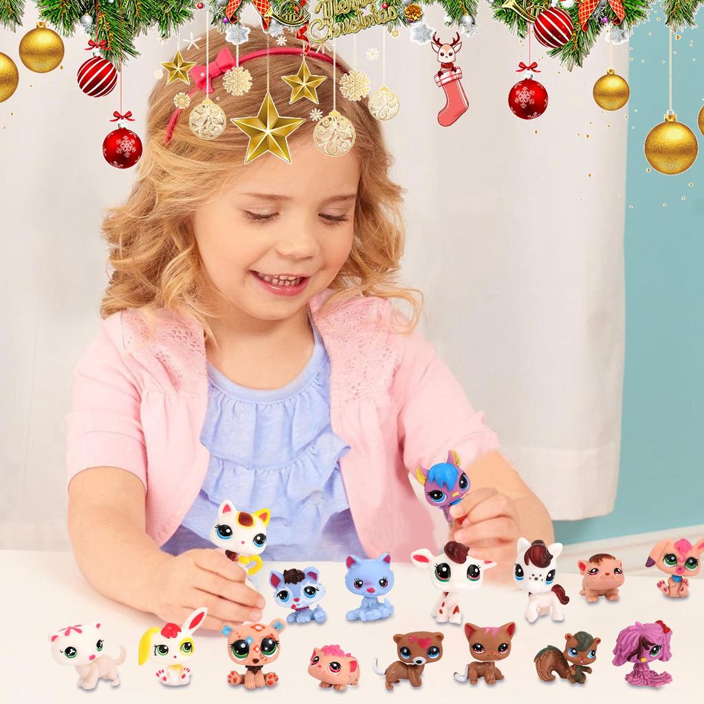 Advent Calendar 2024 - Authentic Mystery Figures, Surprise Collectible Kidult Toy, Girls, Boys, Kids, Tweens Ages 4+ 24pcs