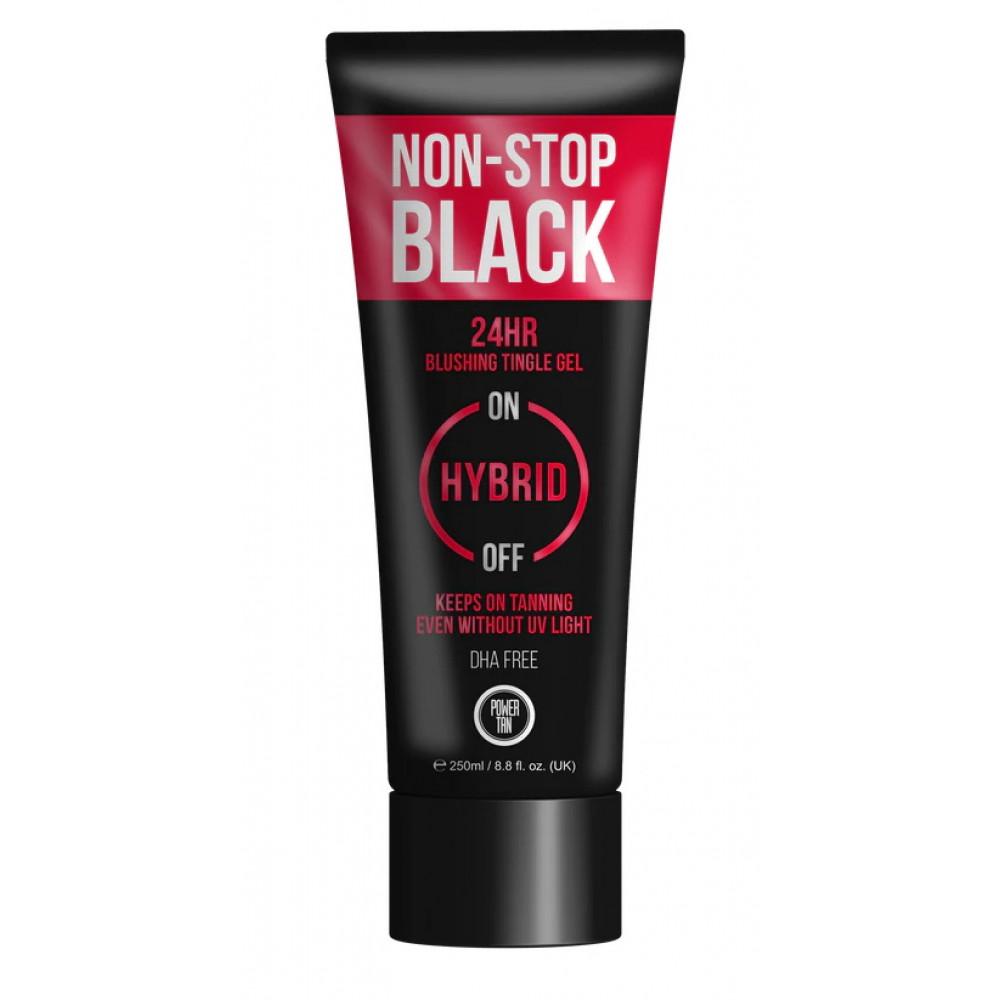 Power Tan Non-Stop Black Hybrid Tingle Gelee 250Ml