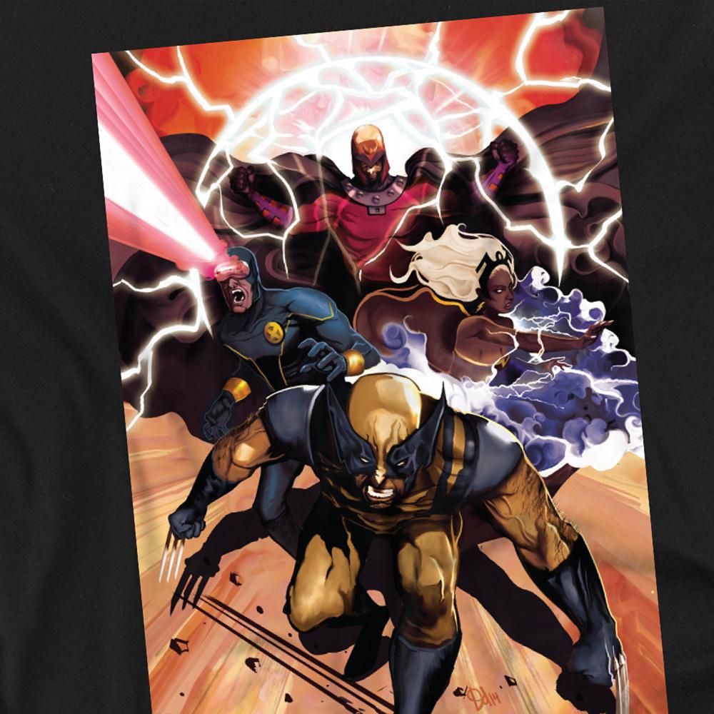 Marvel Unisex Adult X-Men Team Attack T-Shirt