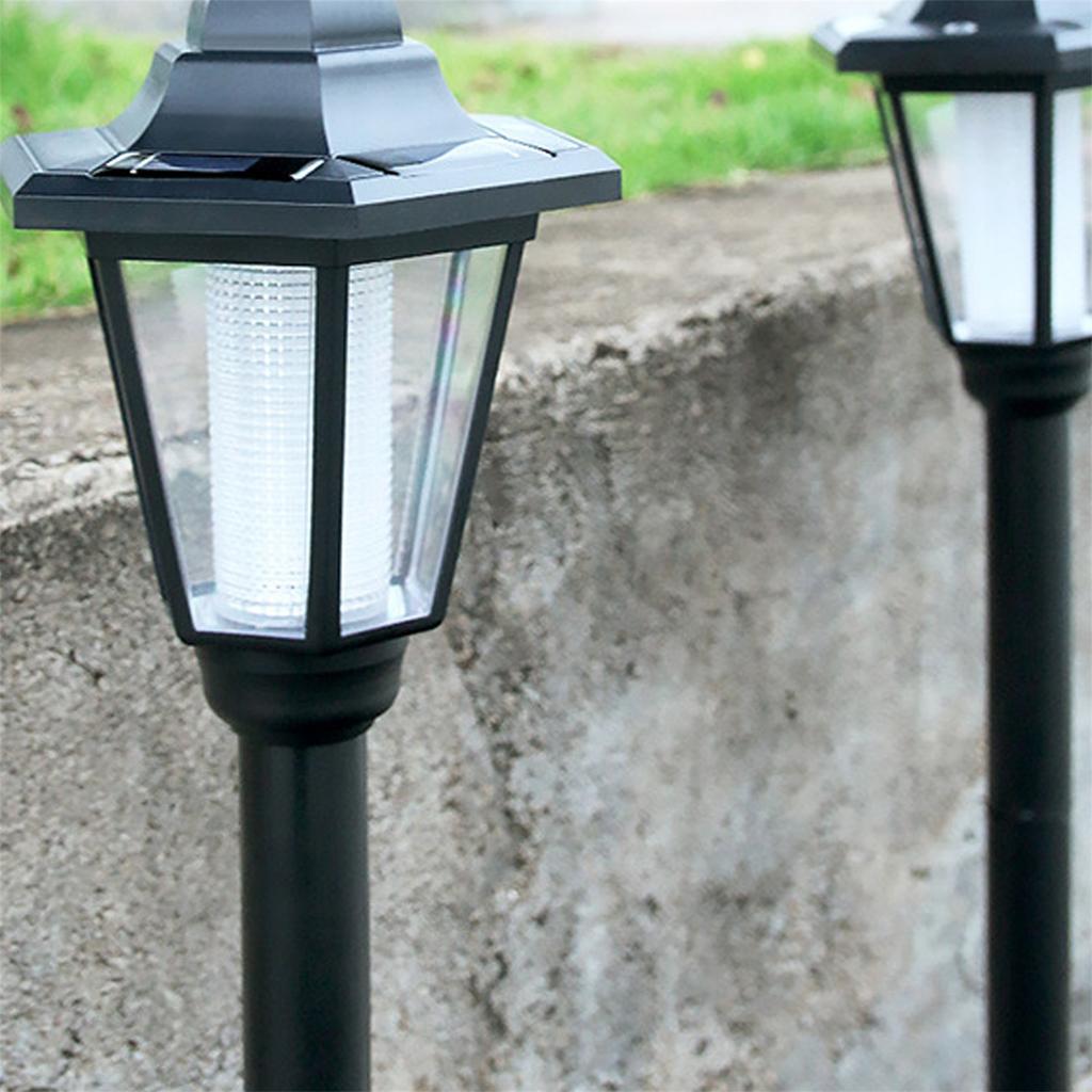 Светодиодный путь на солнечной энергии, эффективные солнечные панели, наружное освещение от заката до рассвета, уличный светильник для забора, для дорожки, крыльца, двора, садовой дорожки, фасада