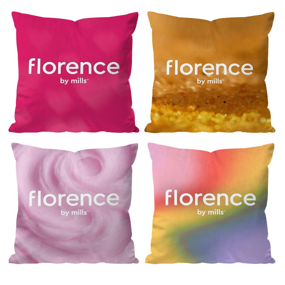 Модная Наволочка С Принтом Узора Подушки-Кушона Florence By Mills Для Подушек Дивана В Гостиной и Декора Спальни