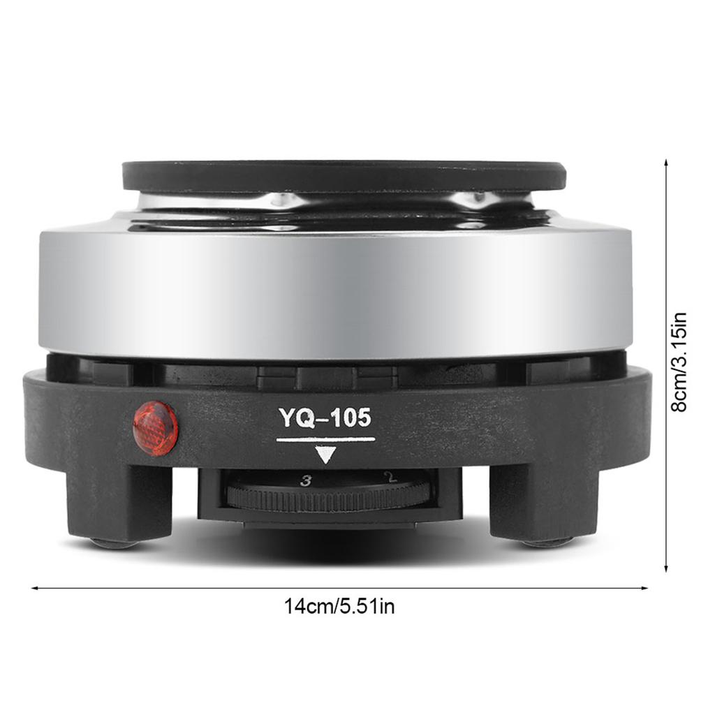 Портативная электрическая мини-плита 220 В 500 Вт Многофункциональный домашний обогреватель (ЕС)