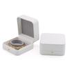 Flannel Lining Jewelry Packaging Box PU Leather Necklace Collection Box Jewelry Gift Box  Wedding