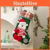 Носки Рождественский Подарочный Набор С Украшением Лось Санта Клаус Для Подвешивания на Елку