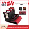 Double Window Double Deck Card Storage Box with 260+ Dice Drawer for Yu-Gi-Oh & Commander Decks