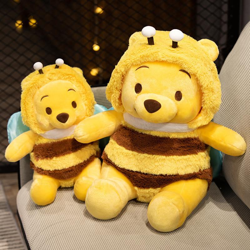Adorable Cartoon Winnie The Pooh Plush Bear Toy Soft And Cuddly Stuffed Animal Doll