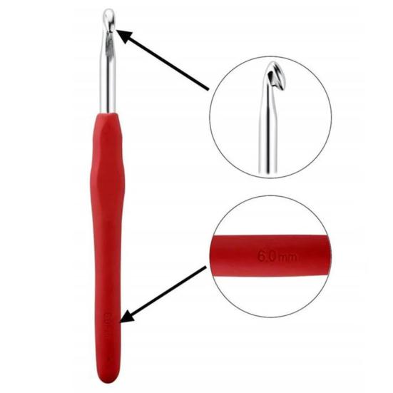 Набор крючков для вязания, несколько аксессуаров, прочная, удобная ручка, спицы для вязания крючком для бабушки